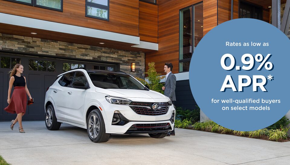 Rates as low as 0.9% APR* for well-qualified buyers on select models