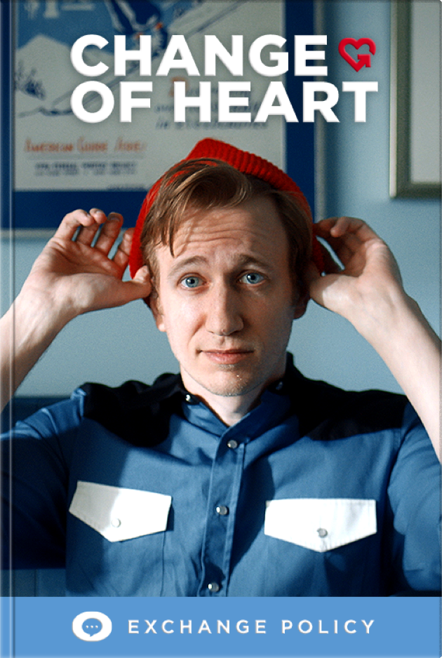 Book cover of the Change of Heart  Exchange Policy  story