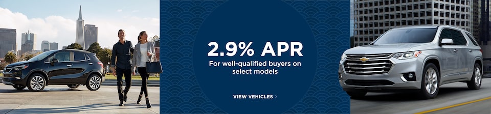 Get 2.9% APR for 36 Months for Well-Qualified Buyers