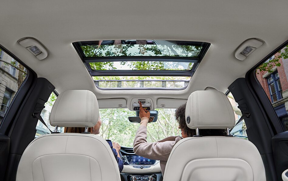 Customer Sitting In Certified Pre-Owned Vehicle